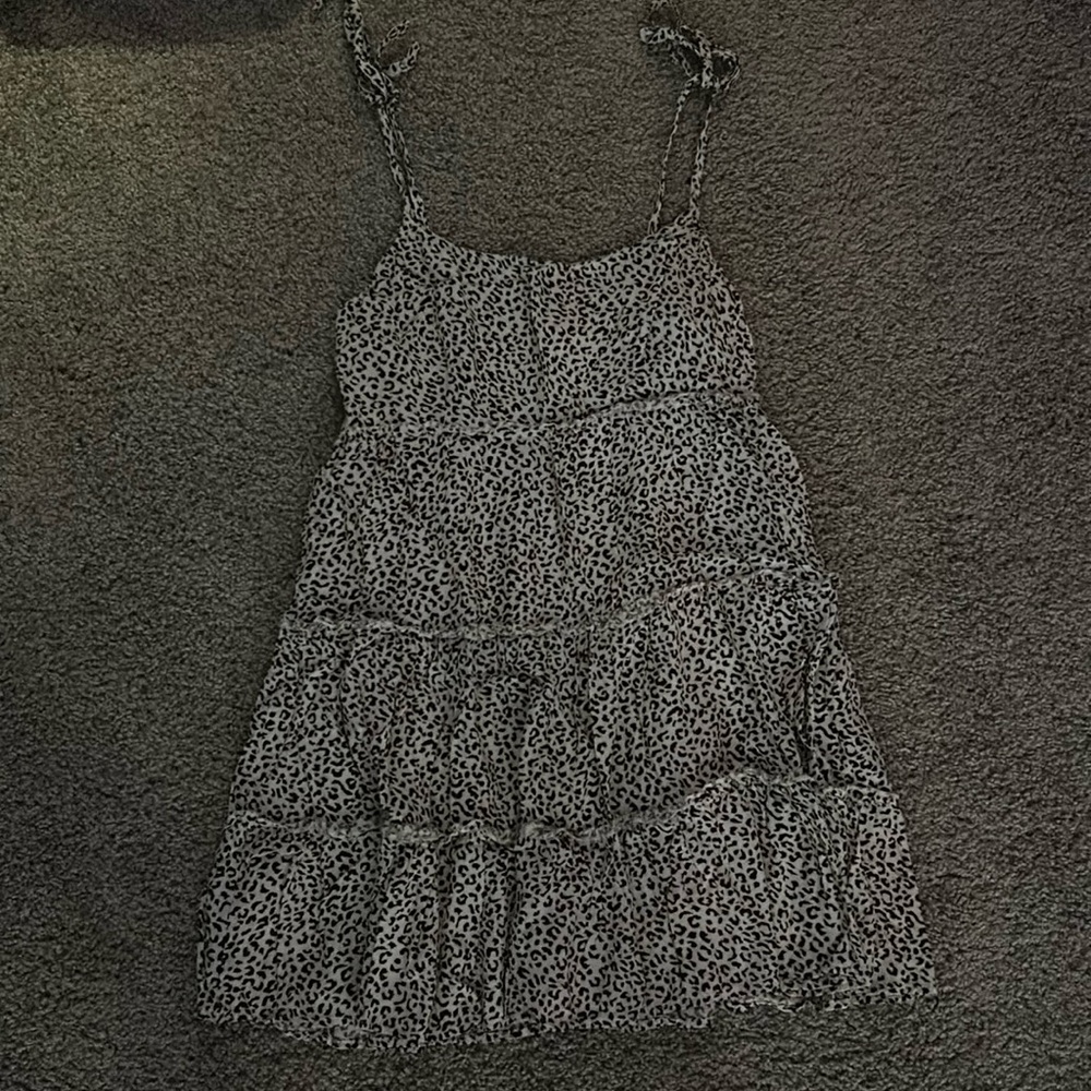 CHEETAH flowy dress small